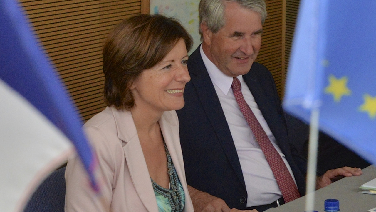 Ministerpräsidentin Malu Dreyer und Philippe Richert (Präsident der Région Alsace) 