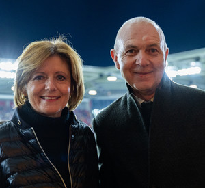 Ministerpräsidentin Malu Dreyer und DFB-Präsident Bernd Neuendorf