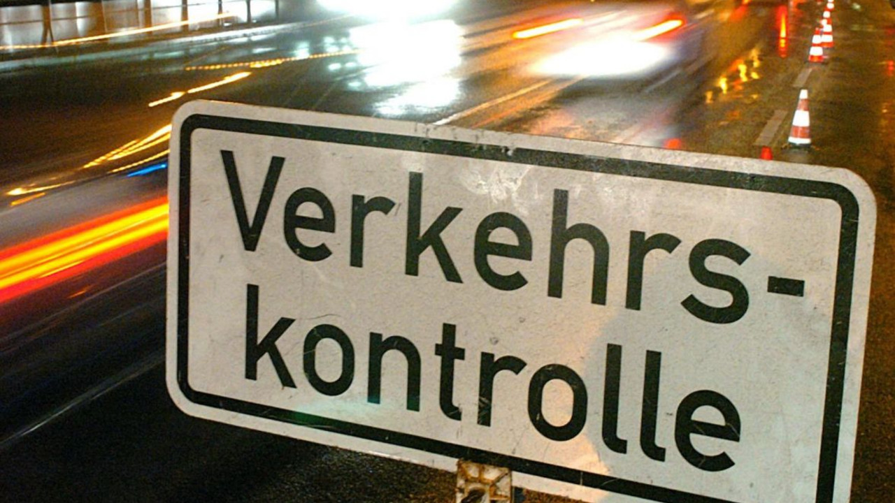 Verkehrskontrolle; Bild: dpa