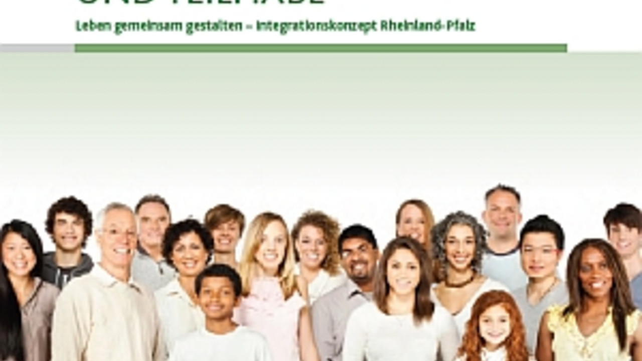 Titelblatt der Broschüre Integration
