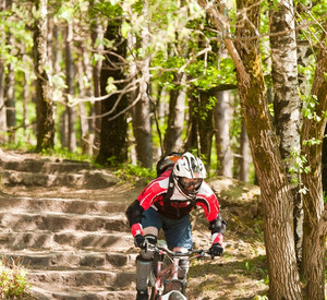 Mountainbike im Pfälzer Wald; Bild: RLP Tourismus