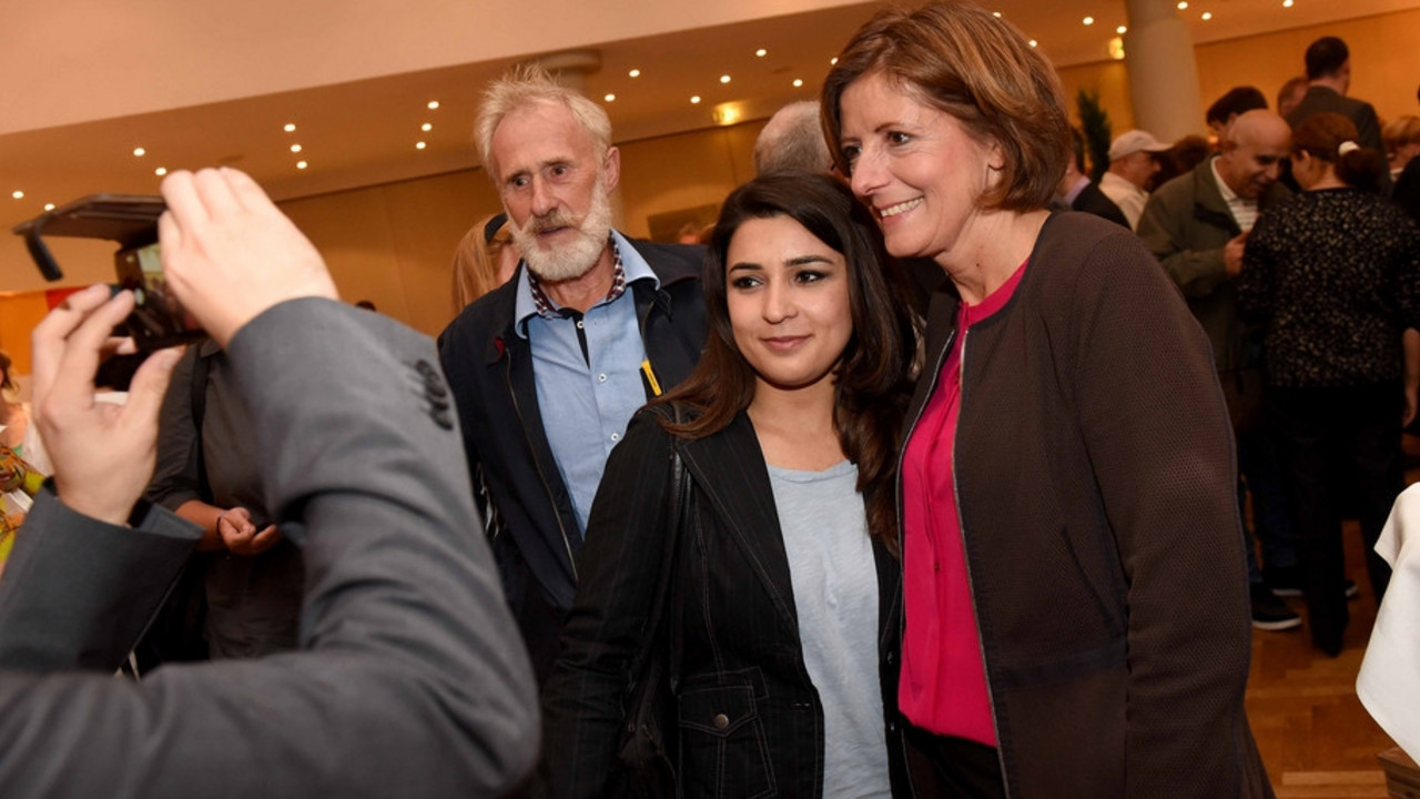 Bürgerempfang bei einem Regionenbesuch