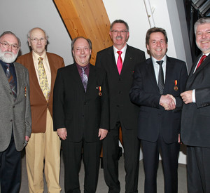 Verleihung der Landesverdienstmedaille; Bild: Krauß