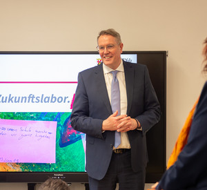 Eröffnung des Zukunftslabors Einweihung Zukunftslabor