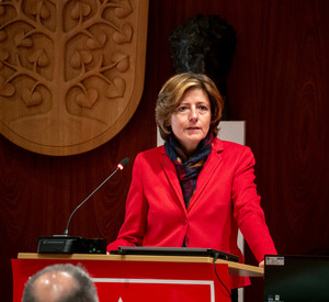 Ministerpräsidentin Malu Dreyer spricht auf dem Zukunftskongress