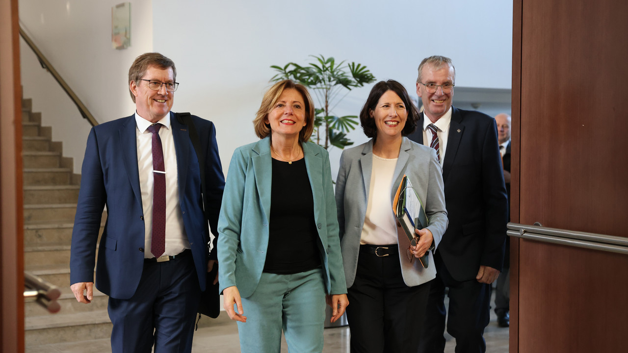 Malu Dreyer, Daniela Schmitt, Michael Horper, Eberhard Hartelt