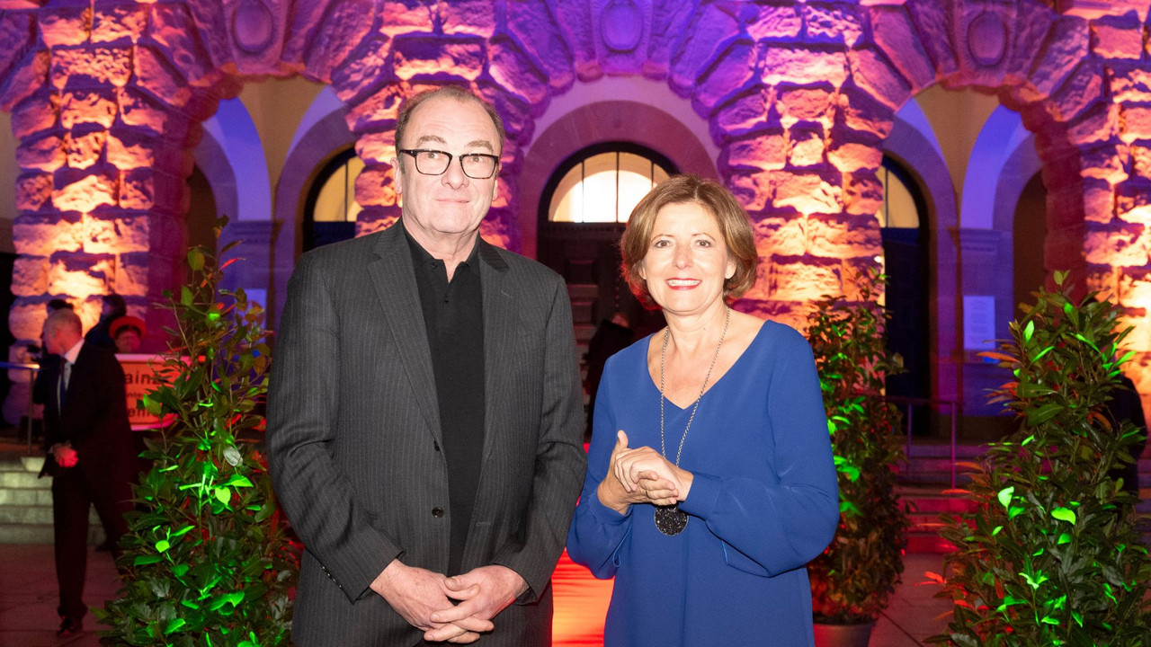 Ministerpräsidentin Malu Dreyer und Robert Menasse