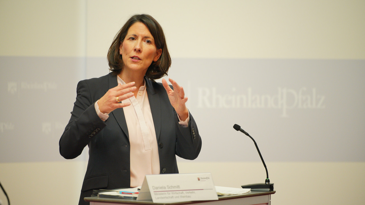 Wirtschaftsministerin Daniela Schmitt