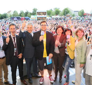 Ministerpräsidentin Malu Dreyer hat in Pirmasens den 30. Rheinland-Pfalz-Tag eröffnet. Bild: Herbert Piel / (c) Staatskanzlei