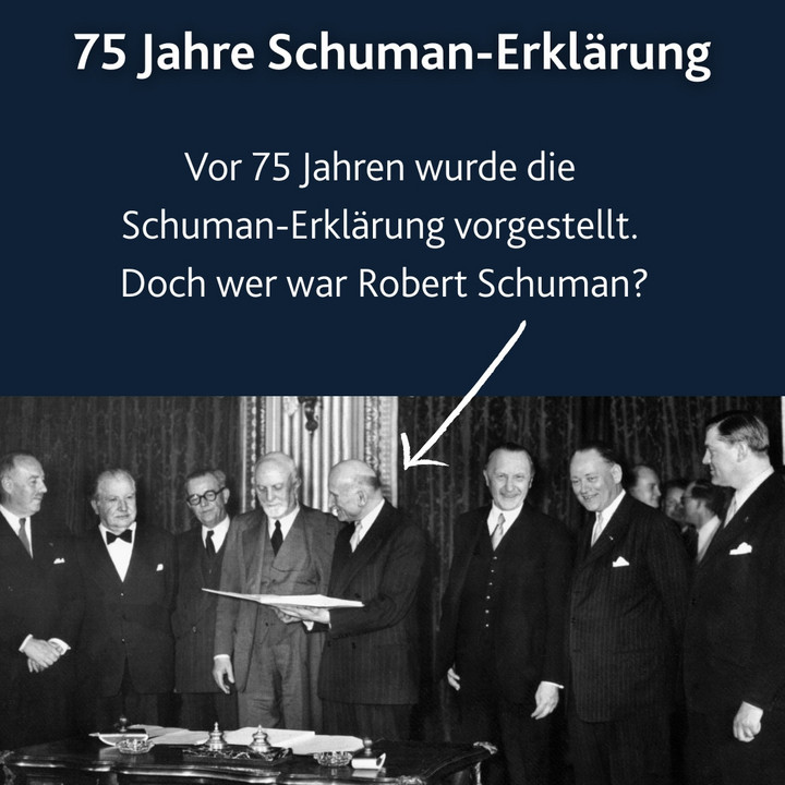 75 Jahre Schuman-Erklärung