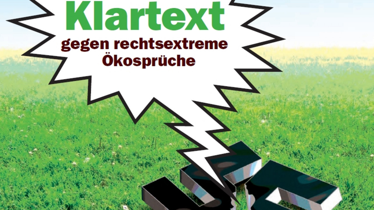 Titelblatt der Broschüre Klartext