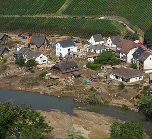 Zerstörung nach dem Unwetter in Rheinland-Pfalz