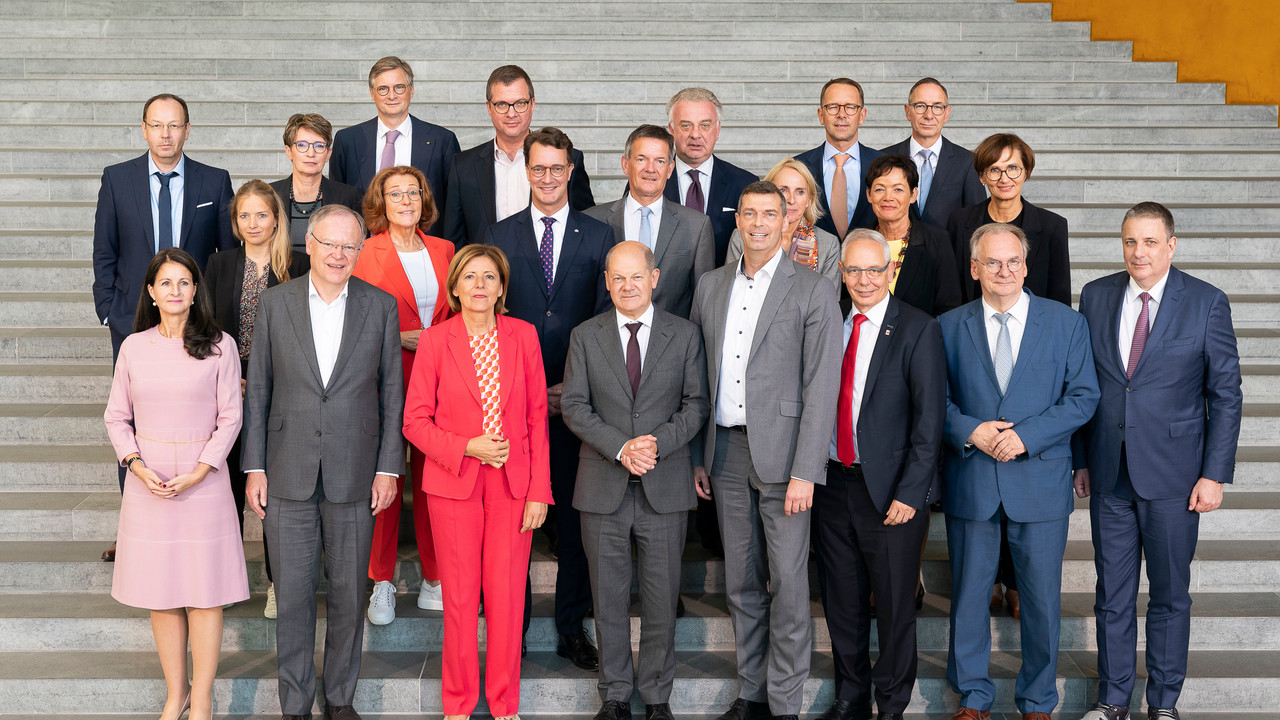 Spitzengespräch Chemie mit Bundeskanzler Olaf Scholz