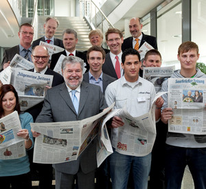 Zeitung lesen macht Azubis fit; Bild: View