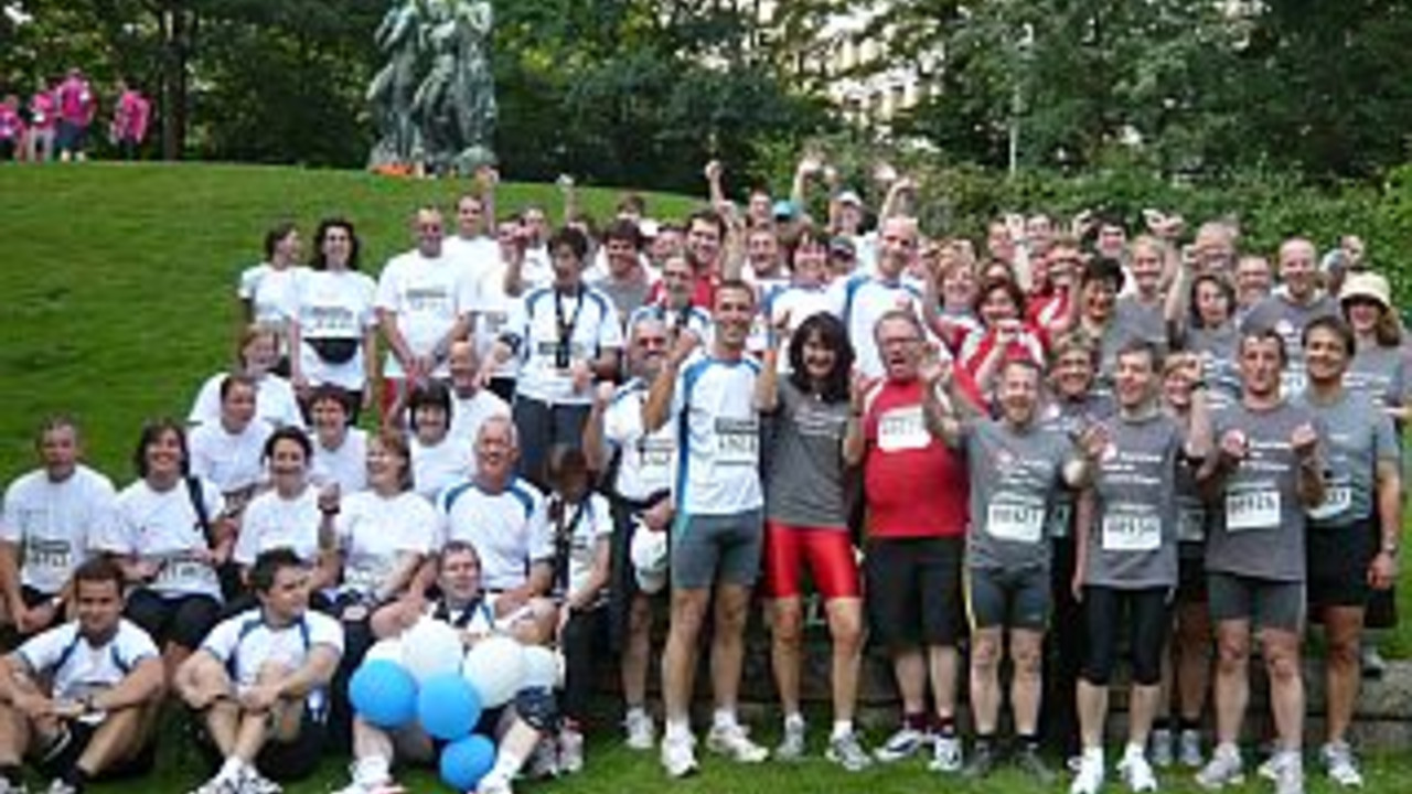 Teilnehmer am J.P. Morgan-Lauf 2009