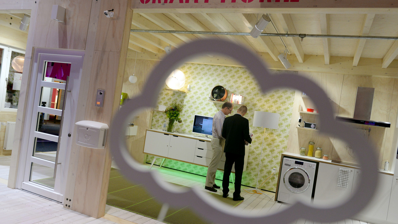 Smart Home-Stand auf der Internationalen Funkausstellung (IFA) in Berlin 