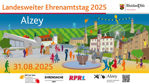 Rheinland-Pfalz feiert das Ehrenamt in Alzey - Bewerbungsverfahren startet