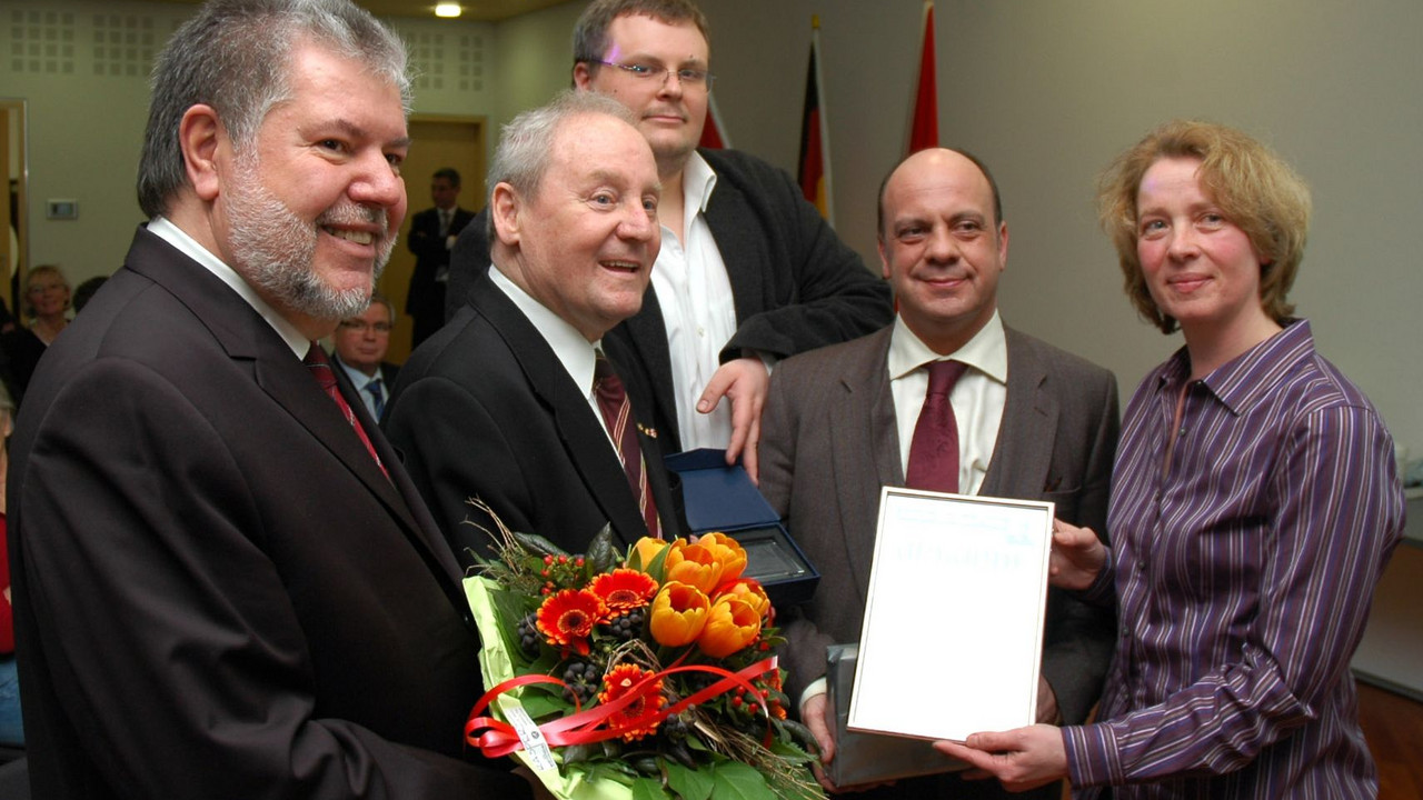 Verleihung des Jakob-Steffan-Preises; Bild: Polizeipräsidium Mainz