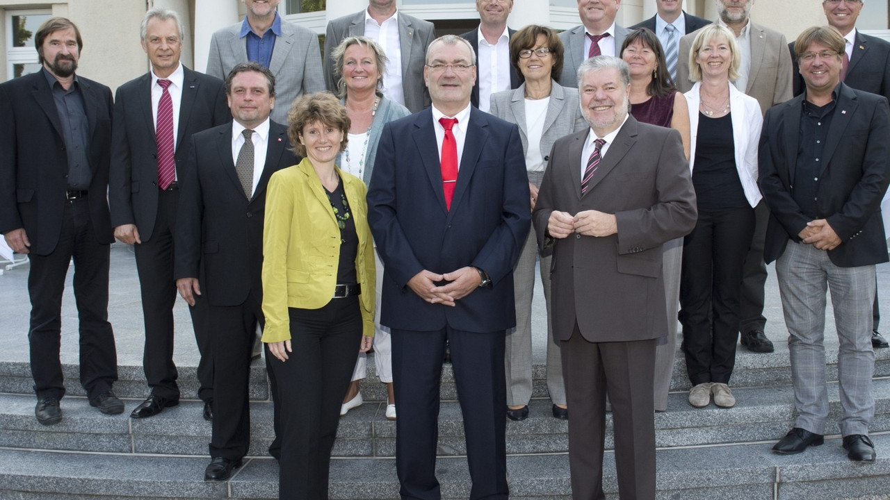Treffen Ministerrat und DGB;
