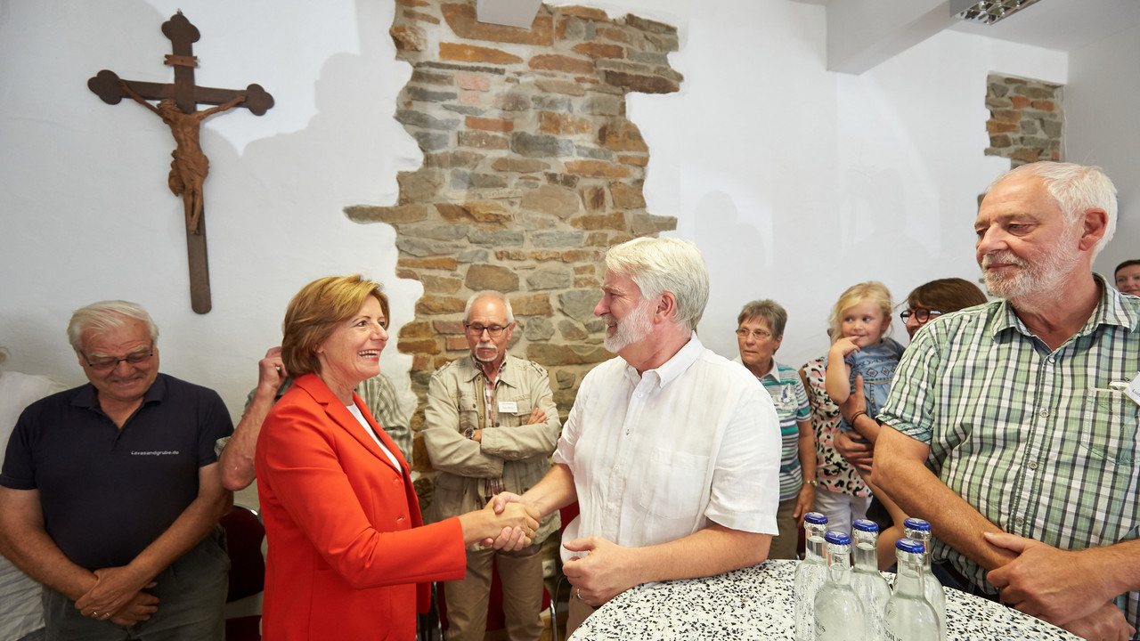 Im Land daheim-Tour - Ministerpräsidentin trifft Ehrenamt im Kreis Ahrweiler