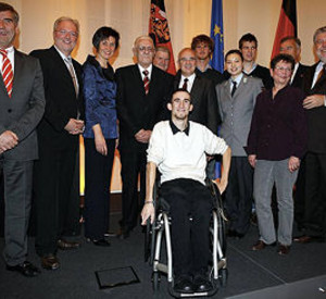 Verleihung der Sportplakette; Bild: Sämmer