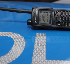 Digitalfunk bei der Polizei; dpa