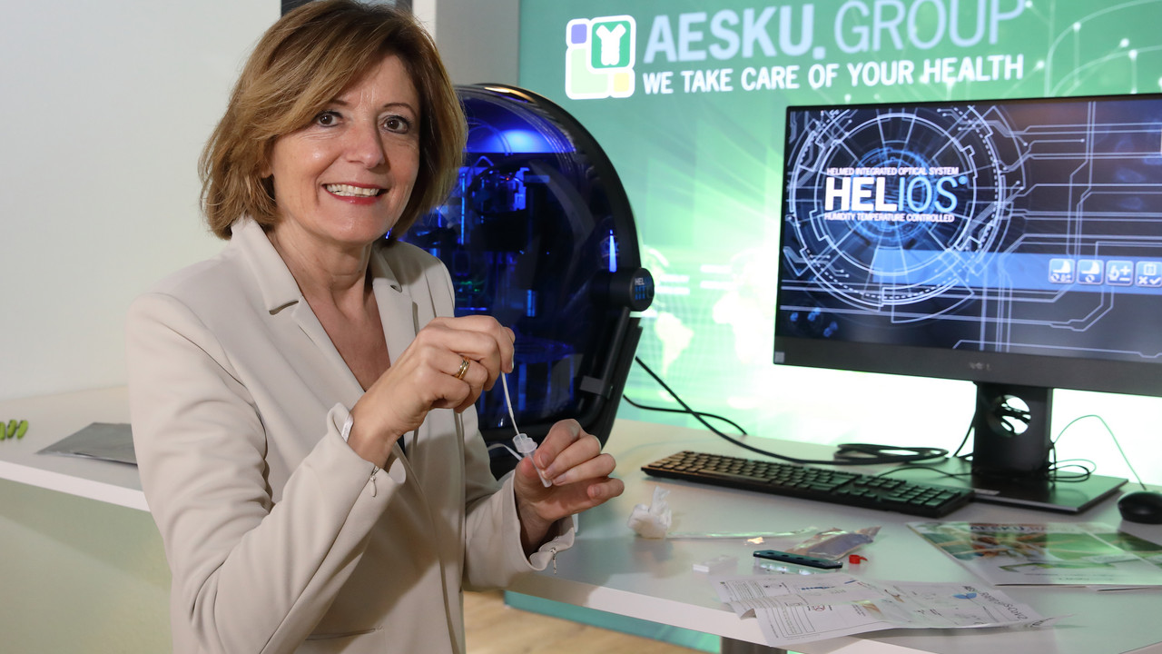 Das Biotechnologieunternehmen AESKU.GROUP in Wendelsheim stellt Antigen-Schnelltests her und gehört zu den ersten, die einen Antrag auf Sonderzulassung für einen Selbsttest gestellt haben. 