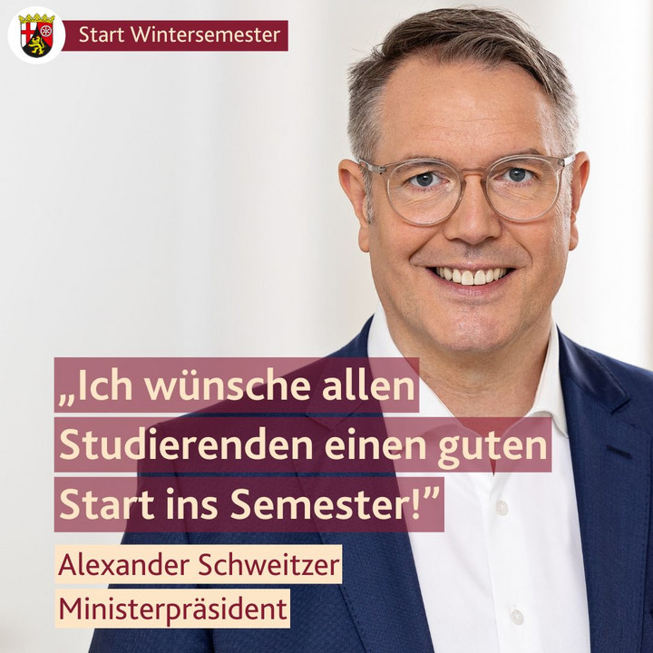 Start Wintersemester 2024/25