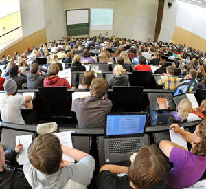 Hörsaal an einer Universität