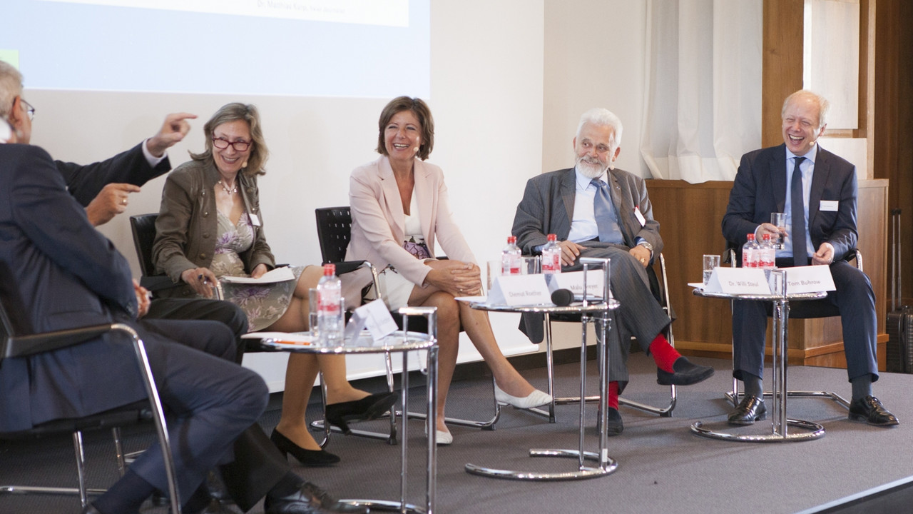Podiumsdiskussion anlässlich des 40-jährigen Bestehens der Kommission zur Ermittlung des Finanzbedarfs der Rundfunkanstalten (KEF).