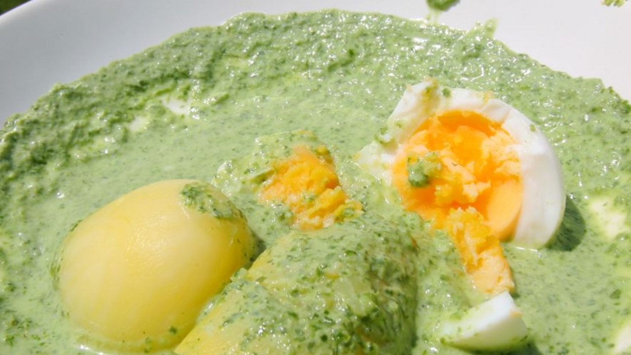 Essen am Gründonnerstag; Bild: dpa