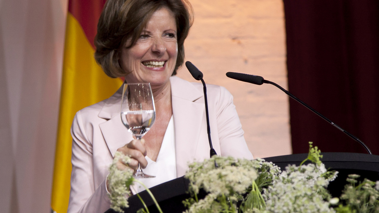Ministerpräsidentin Dreyer beim 38. Weltkongress für Rebe und Wein.