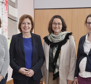 Antrittsbesuch des neuen Vorstands des Verbands Alleinerziehender Mütter und Väter Rheinland-Pfalz (VAMV)