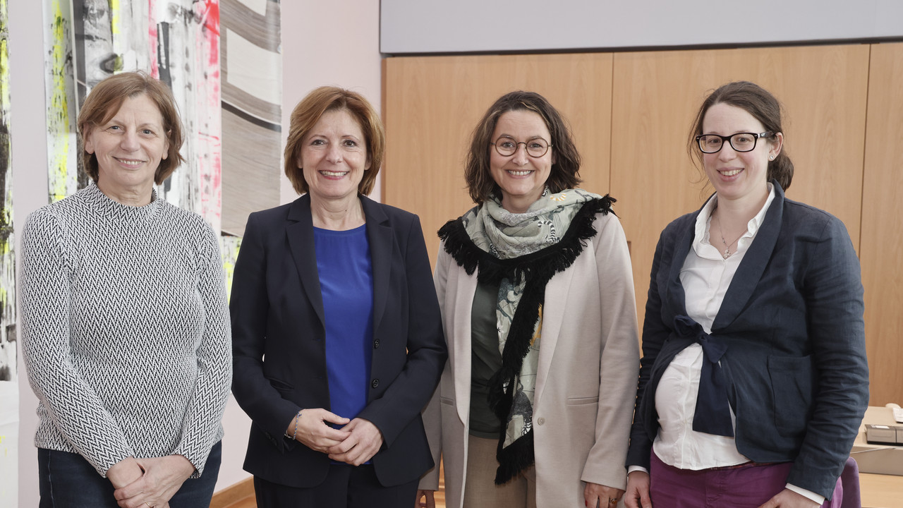 Antrittsbesuch des neuen Vorstands des Verbands Alleinerziehender Mütter und Väter Rheinland-Pfalz (VAMV)