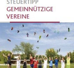 Titelseite der Broschüre Steuertipps gemeinnützige Vereine