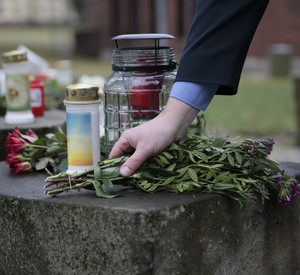 Gedenken an die in Kusel getöteten Polizeibeamten