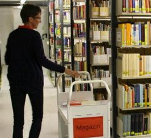 Landesbibliothekszentrum in Koblenz; Bild: dpa