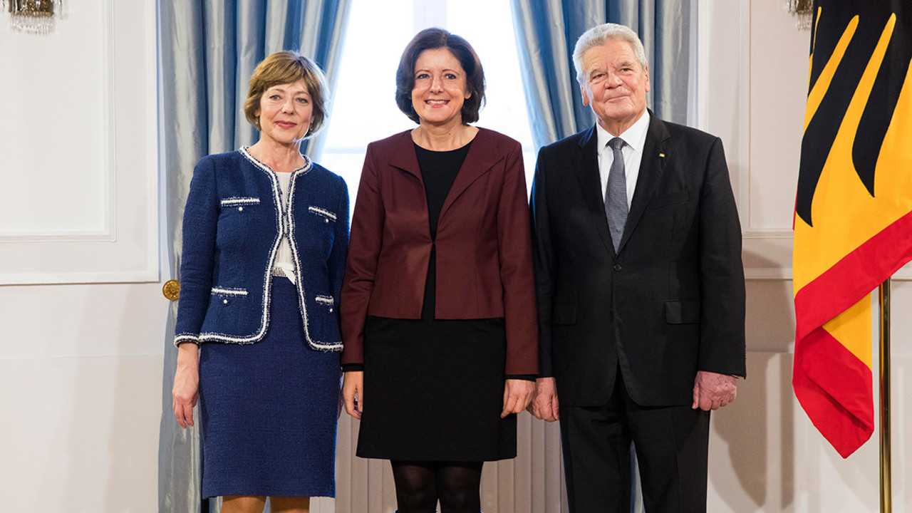 Neujahrsempfang im Schloss Bellevue