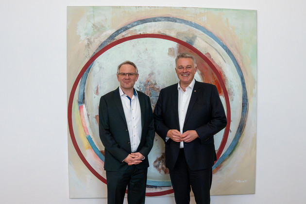 Ministerpräsident Gordon Schnieder empfängt den Bürgerbeauftragten in der Staatskanzlei Ministerpräsident Gordon Schnieder empfängt den Bürgerbeauftragten in der Staatskanzlei