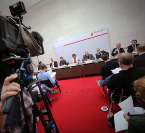 Vorstellung des  Sofortprogramms und der Zukunftsstrategie für die Region Zweibrücken in Mainz; Bild: von Erichsen