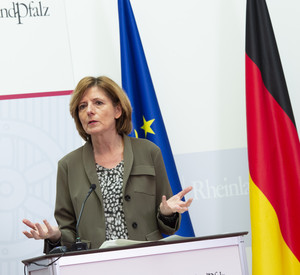 Ministerpräsidentin Malu Dreyer nach dem Impfstoff-Gipfel