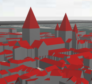 Der Mainzer Dom im 3D-Viewer; Bild: Screenshot