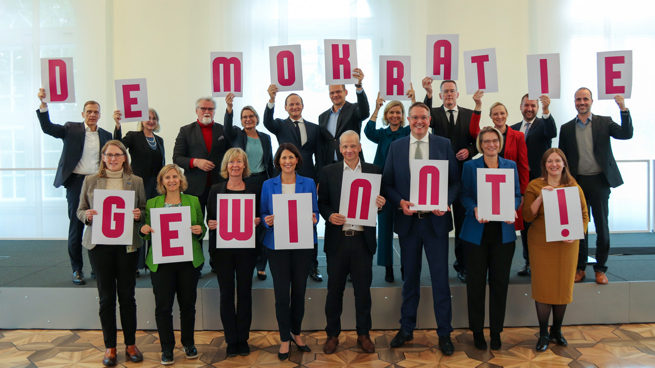 Beitritt BASF Bündnis "Demokratie gewinnt!"