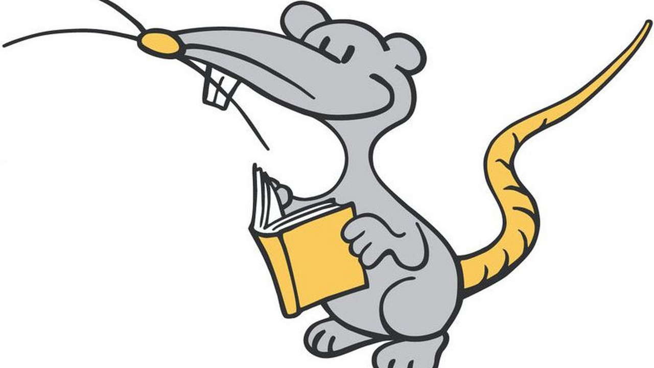 Leseratte Leslie, Maskottchen der Kampagne "Leselust in Rheinland-Pfalz"; Bild: mbwwk