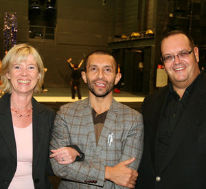 Doris Ahnen, Pascal Touzeau und Matthias Fontheim, Foto: Wolfgang Runkel