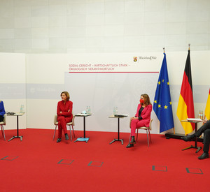 „Die Corona-Pandemie können wir nur alle gemeinsam lösen", so die Ministerpräsidentin