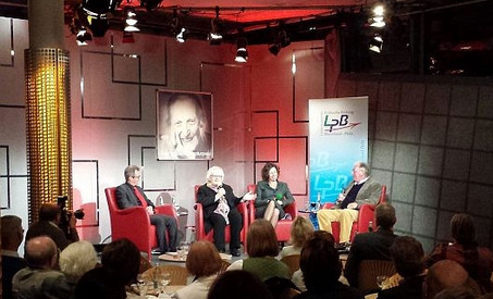 Diskussion bei der Landeszentrale für Politische Bildung Rheinland-Pfalz.