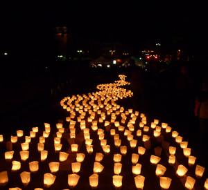 Lichterfluss; Bild: Kultursommer