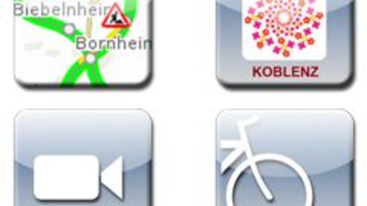 Buttons auf dem Mobilitätsportal; Bild: rlp