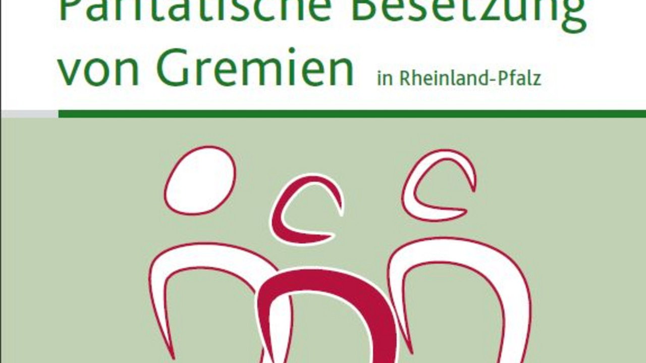 Broschüre - Paritätische Besetzung von Gremien; Bild:dpa